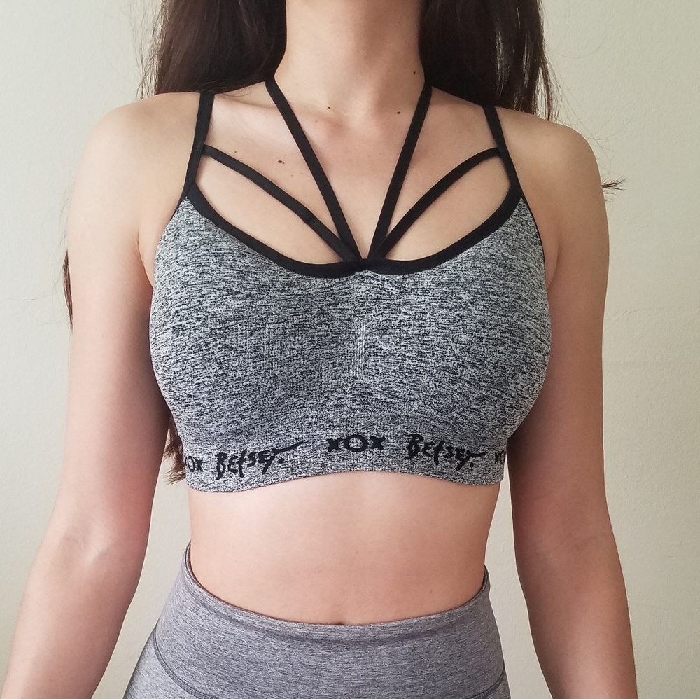 ❣SOLD!❣Betsey Johnson Sexy Strappy Sports Bra